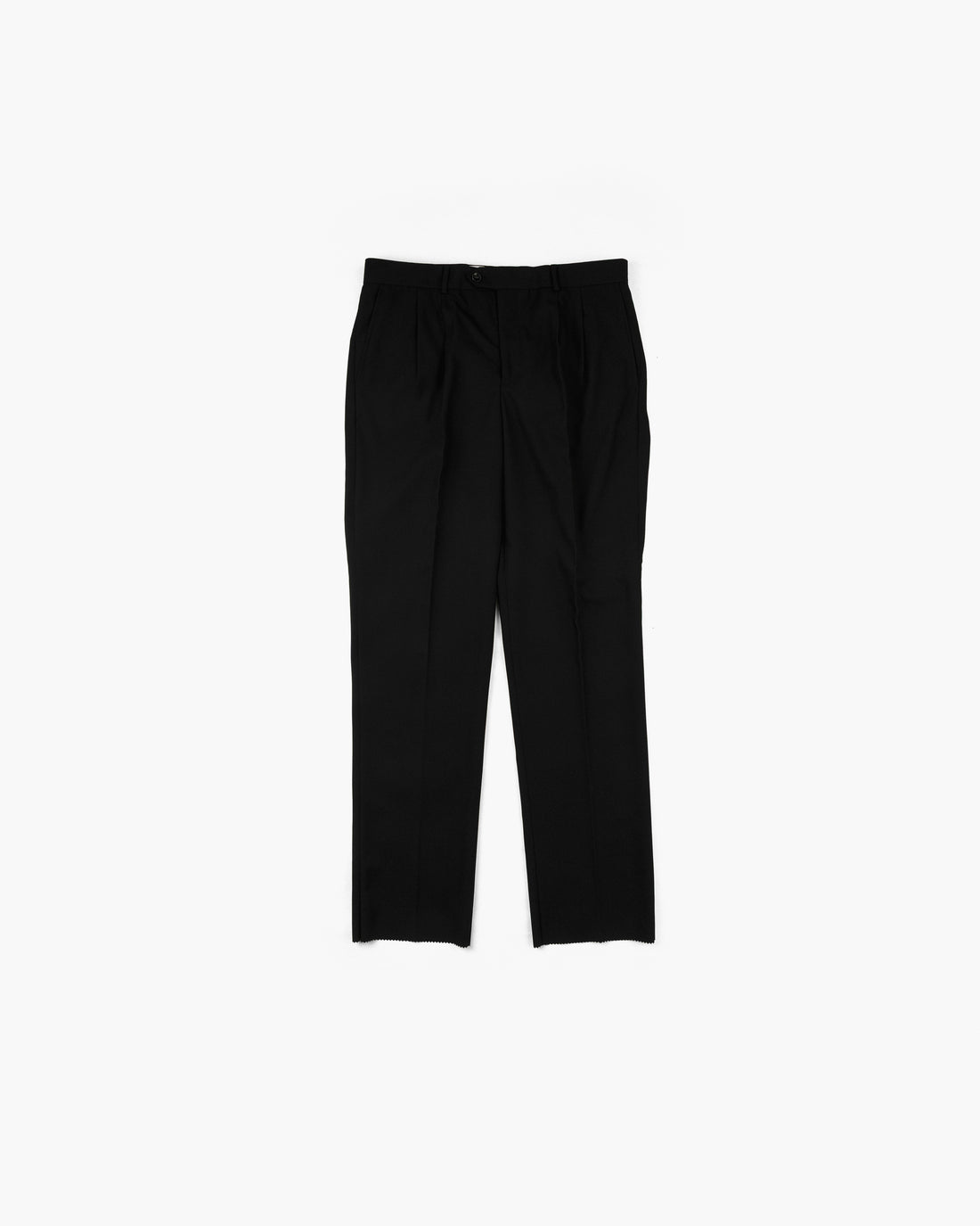 Streetwear Essential Pleated Wide Pants
