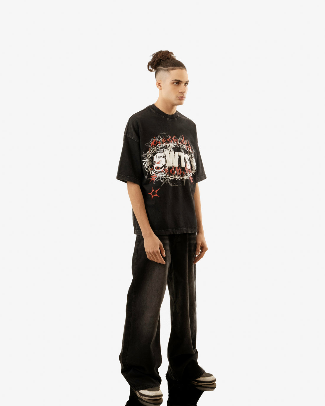 Fireborn Graphic Oversized T-Shirt