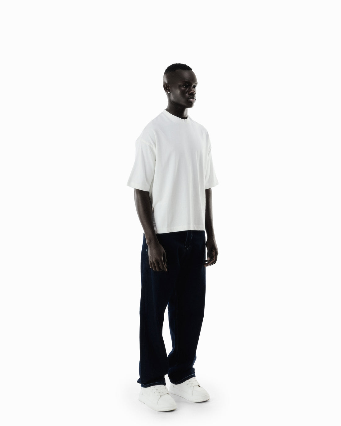 Tonal Back Logo Boxy T-Shirt