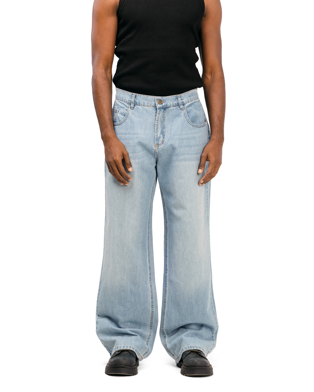 Essential Bleached Super Baggy Jeans