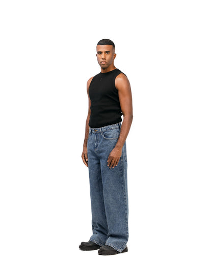SWTS Dark Blue Extreme Baggy Jeans