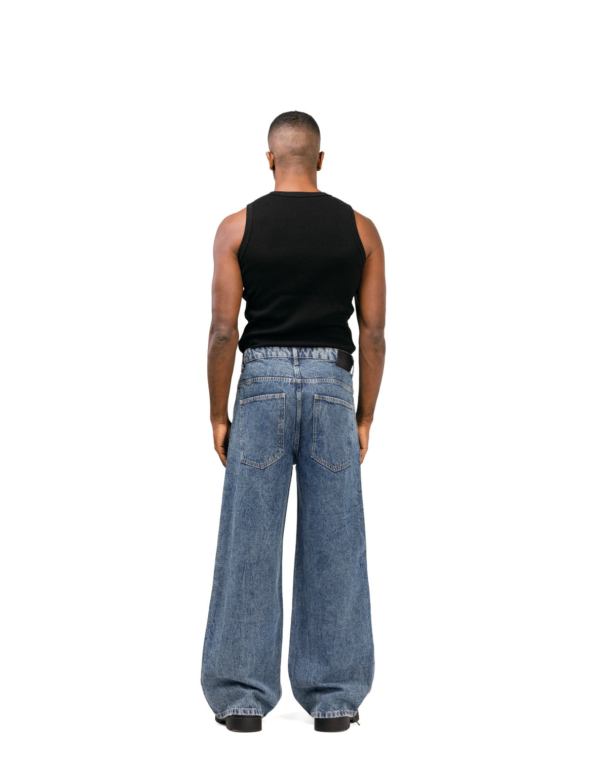 SWTS Dark Blue Extreme Baggy Jeans