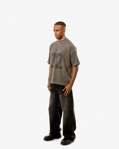 Edgy Washed Oversized T-Shirt