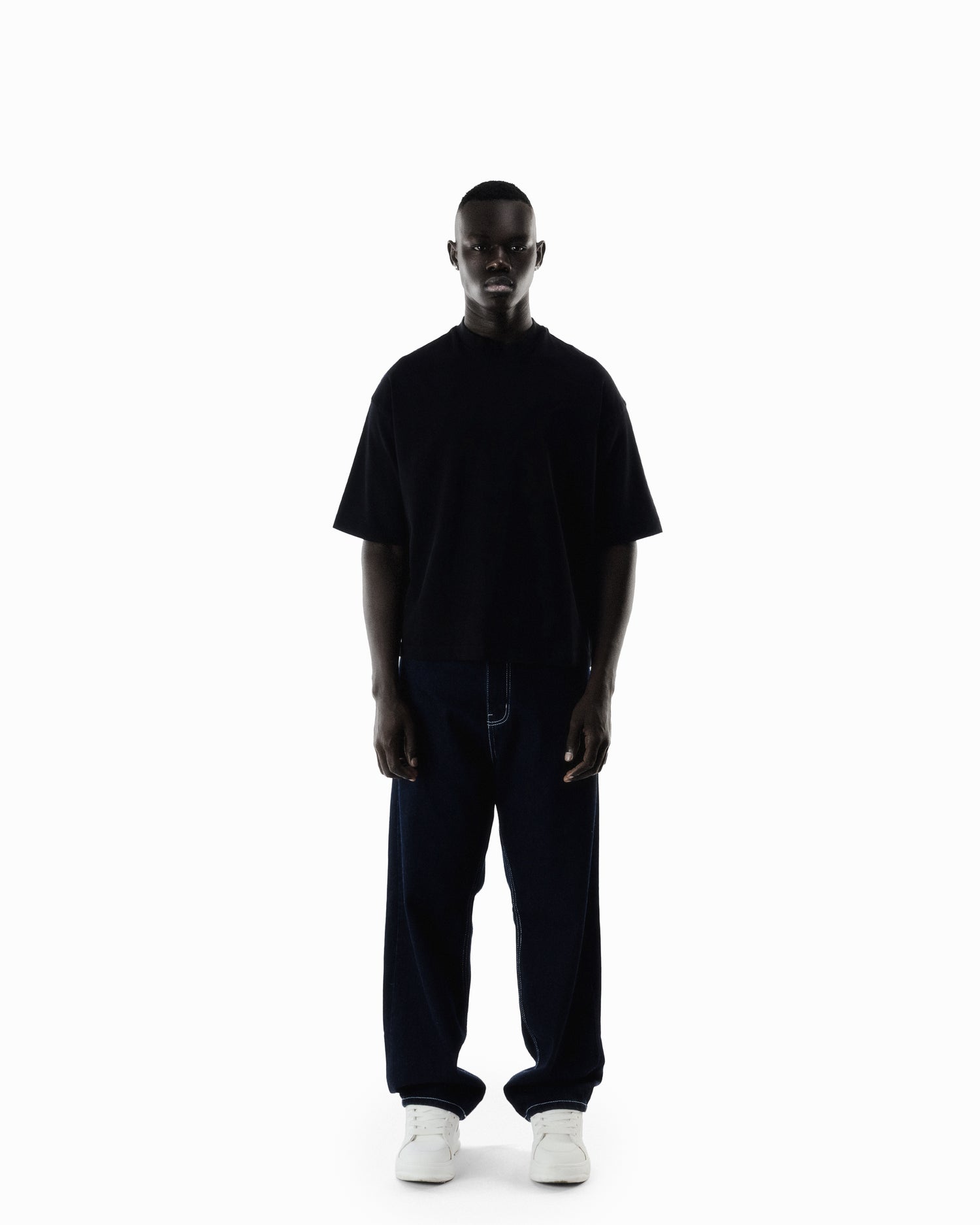 Tonal Back Logo Boxy T-Shirt