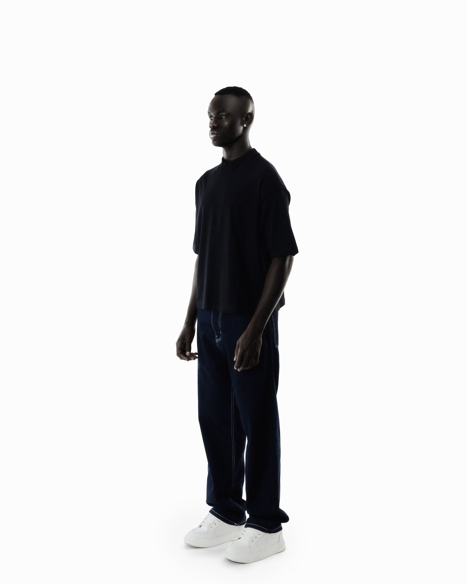 Tonal Back Logo Boxy T-Shirt