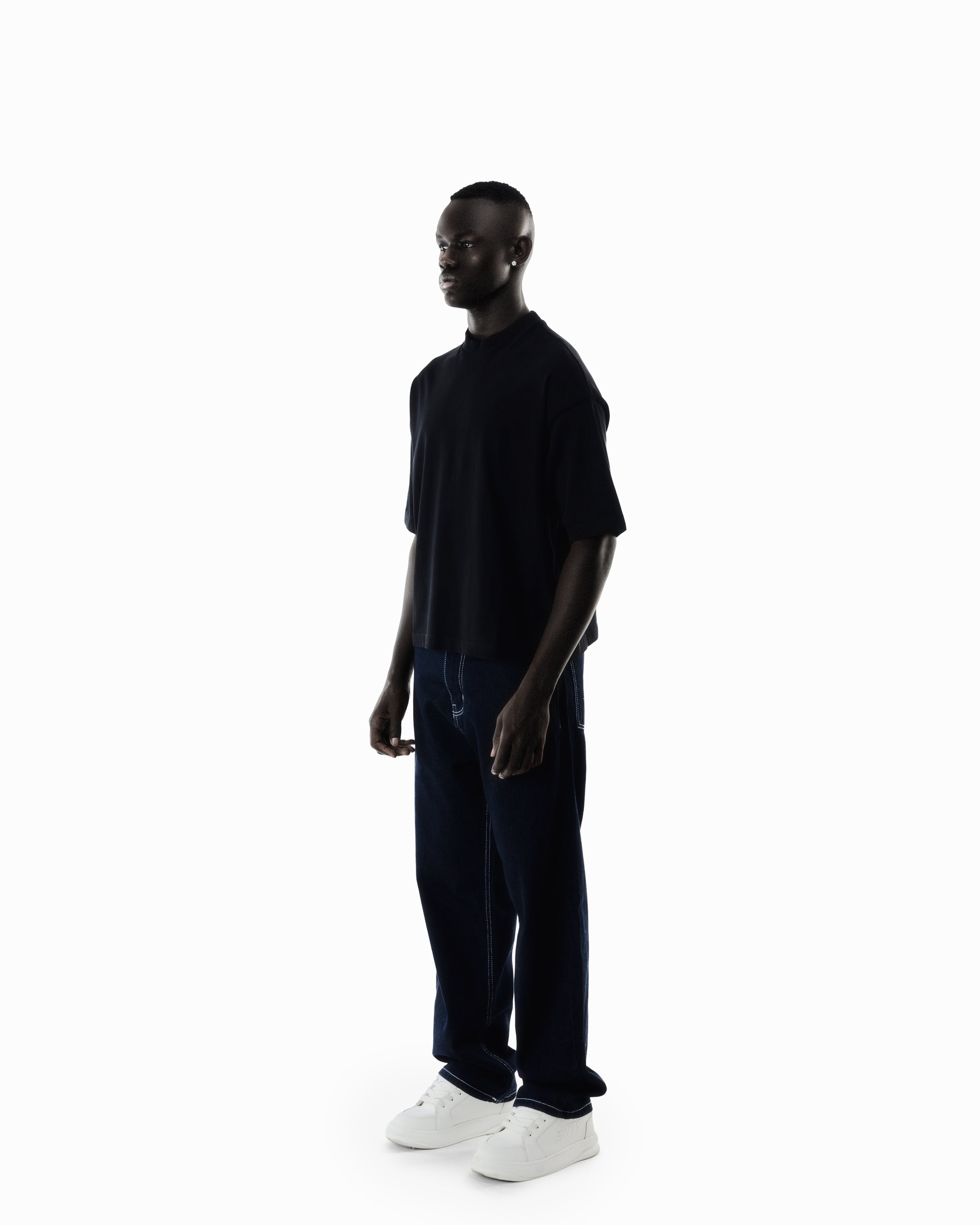 Tonal Back Logo Boxy T-Shirt