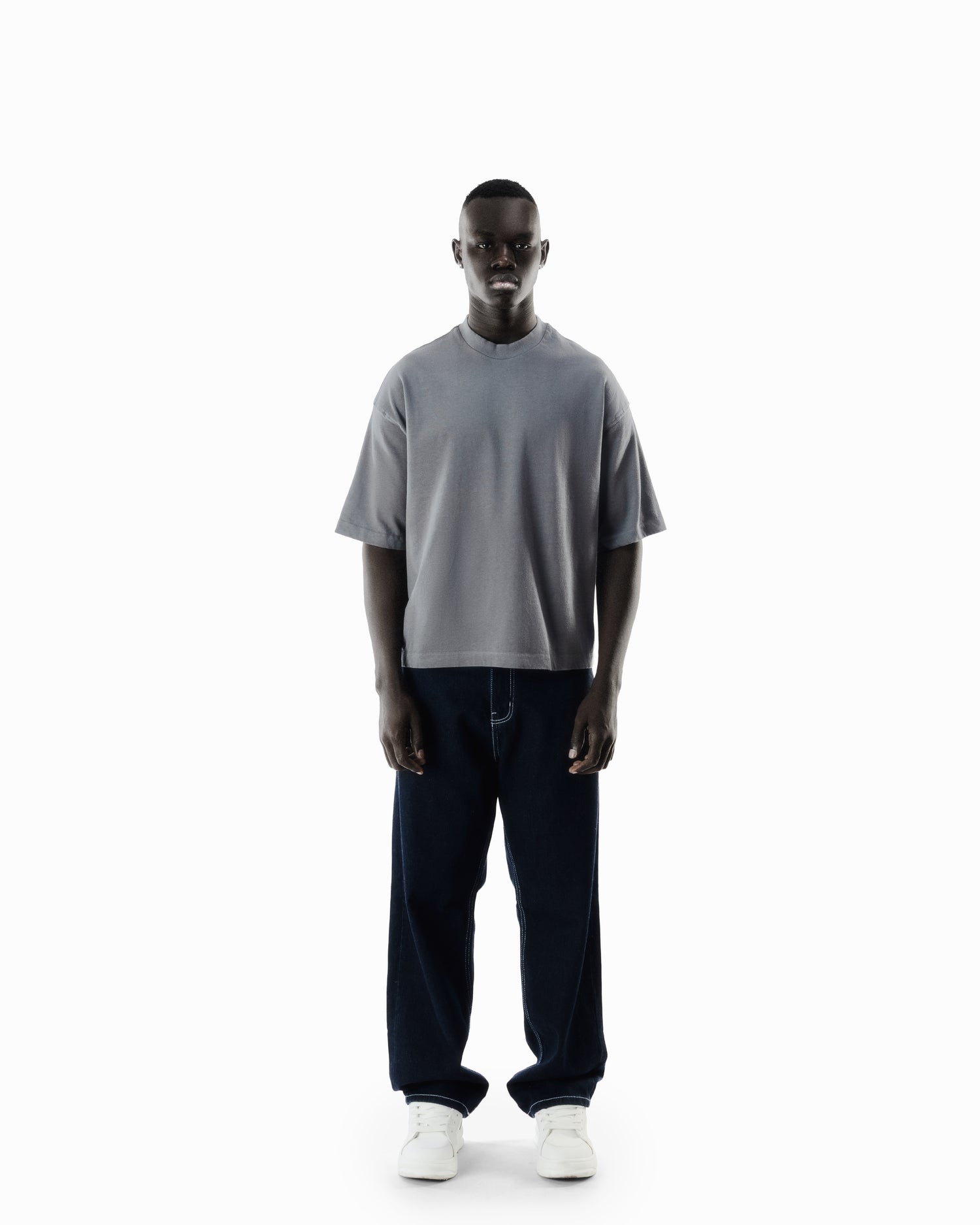 Tonal Back Logo Boxy T-Shirt