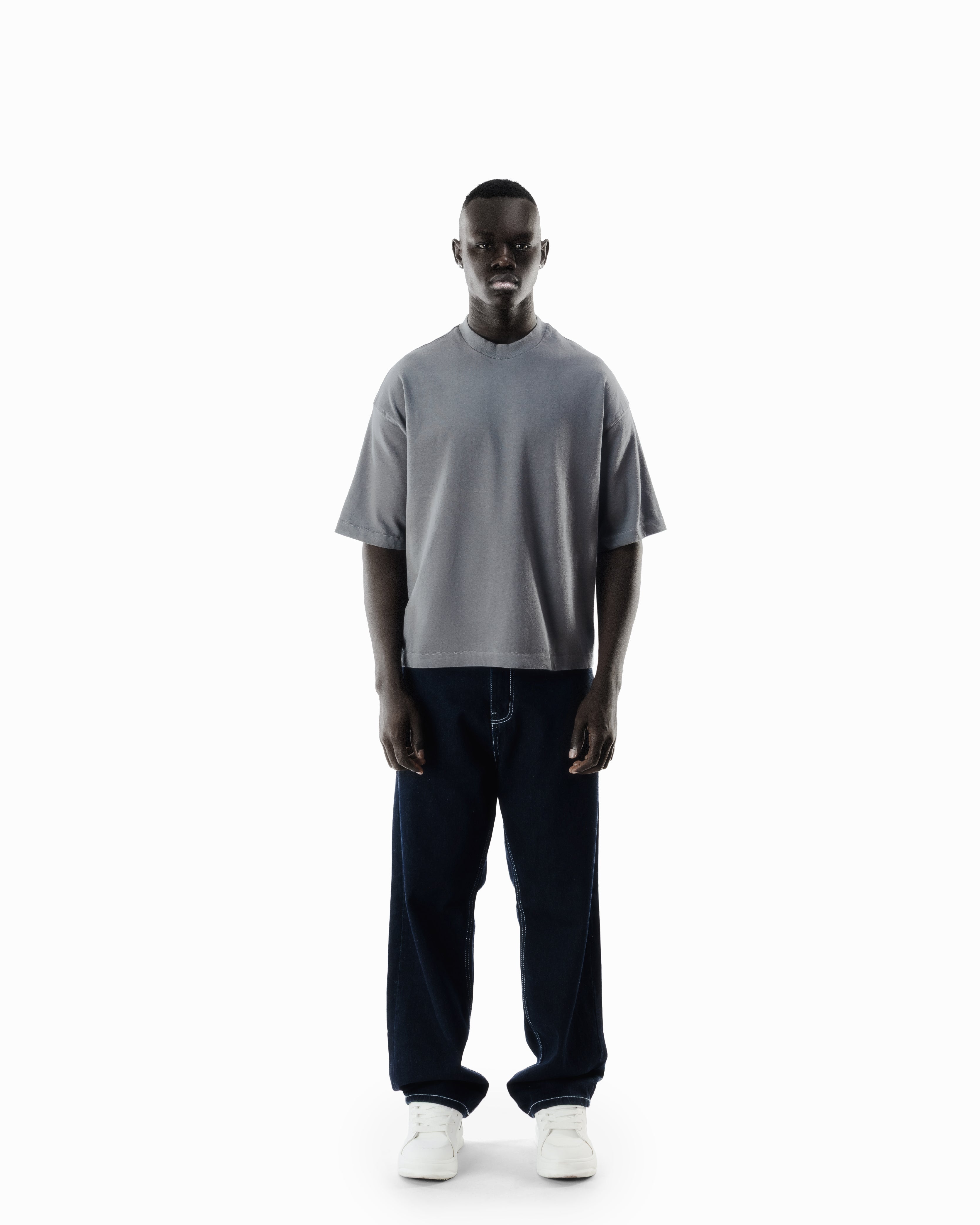 Tonal Back Logo Boxy T-Shirt