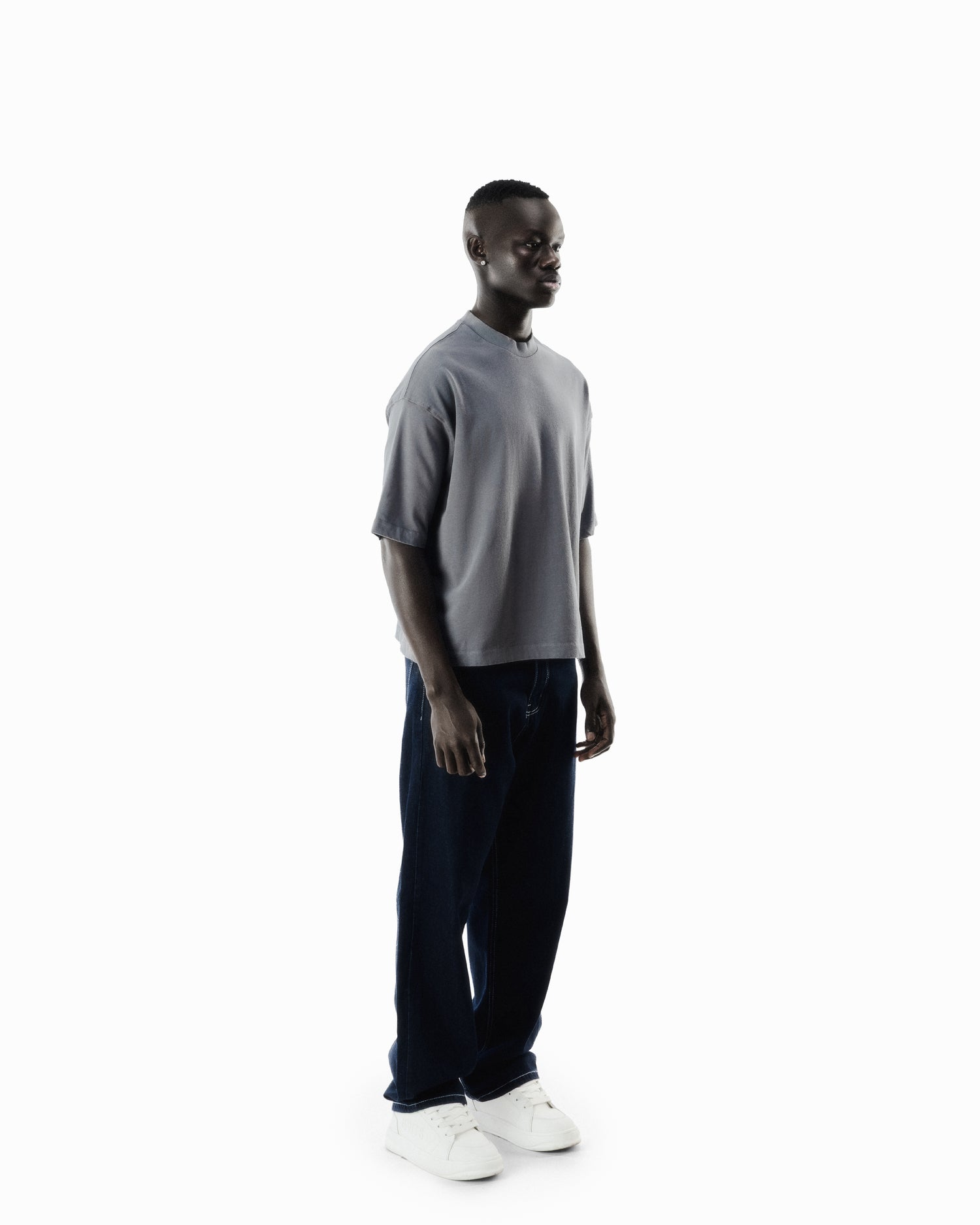 Tonal Back Logo Boxy T-Shirt