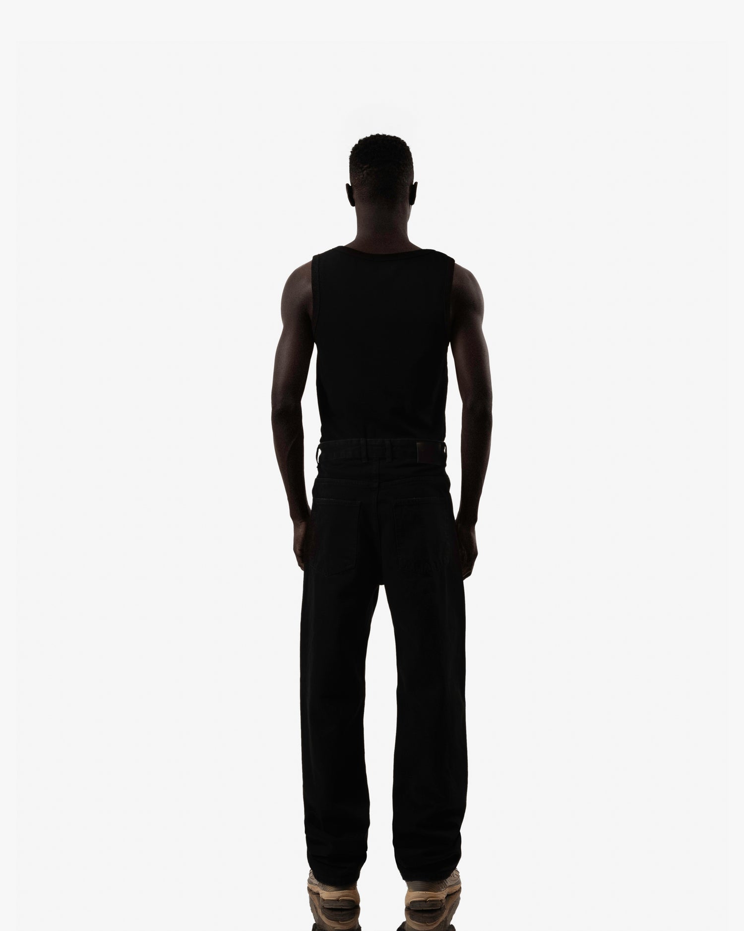Midnight Black Baggy Jeans