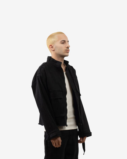 Box Fit Cargo Jacket with Large Pockets