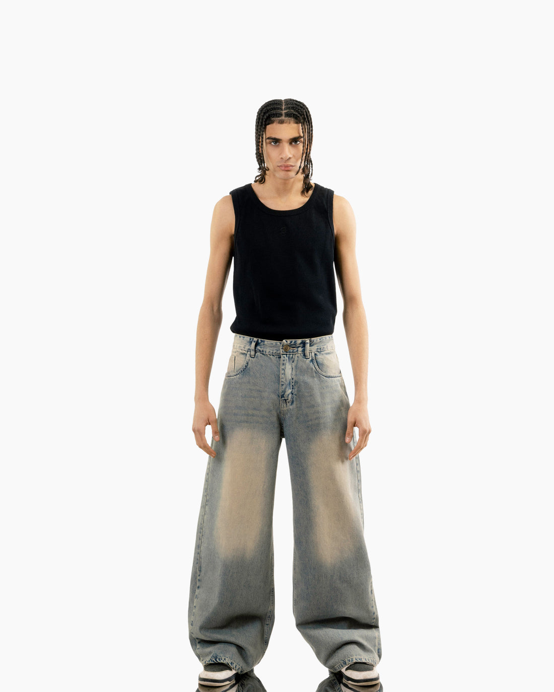 Extreme Super Baggy Jeans - Soft Light Wash