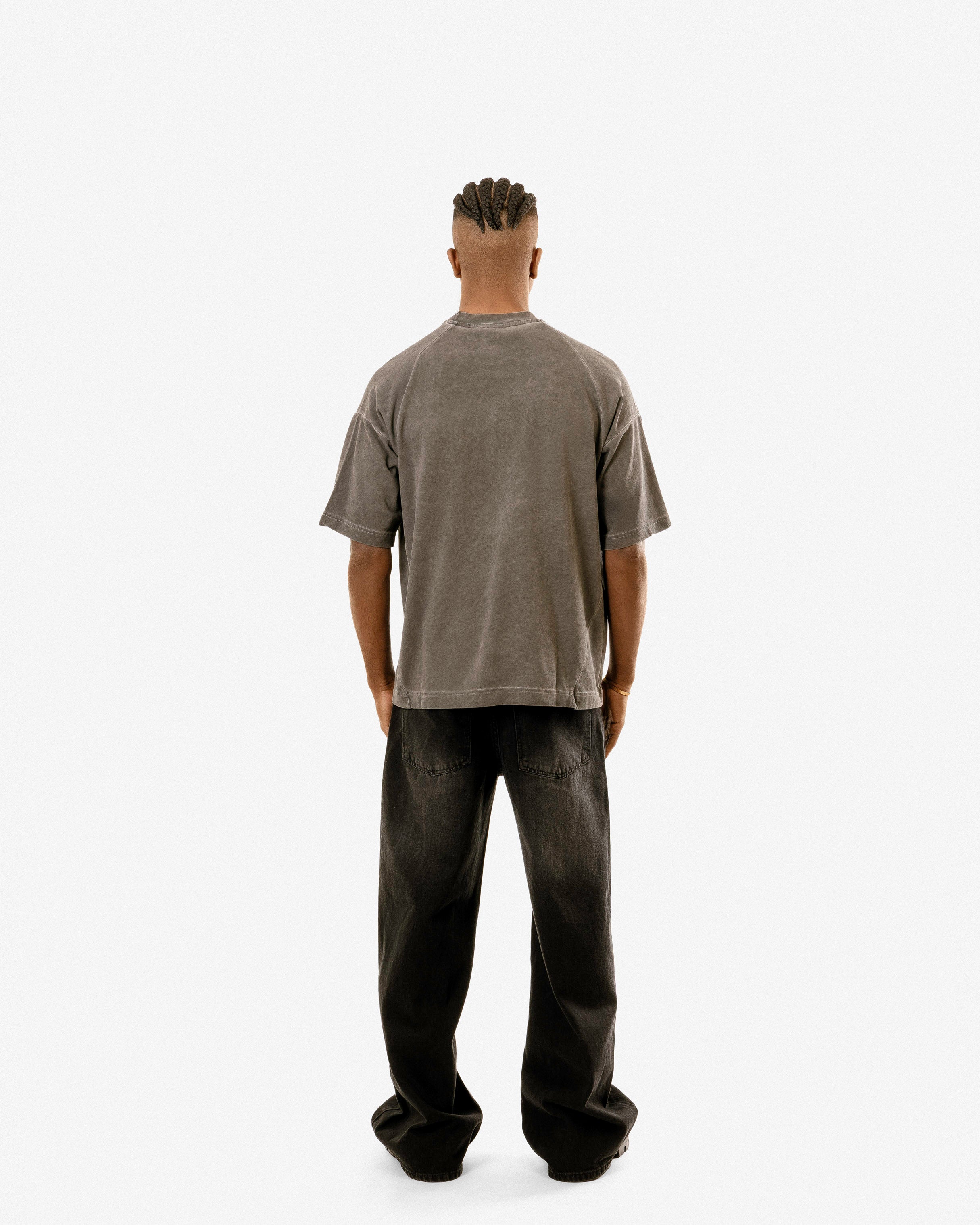 Edgy Washed Oversized T-Shirt