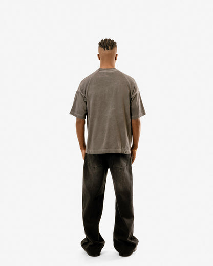 Edgy Washed Oversized T-Shirt