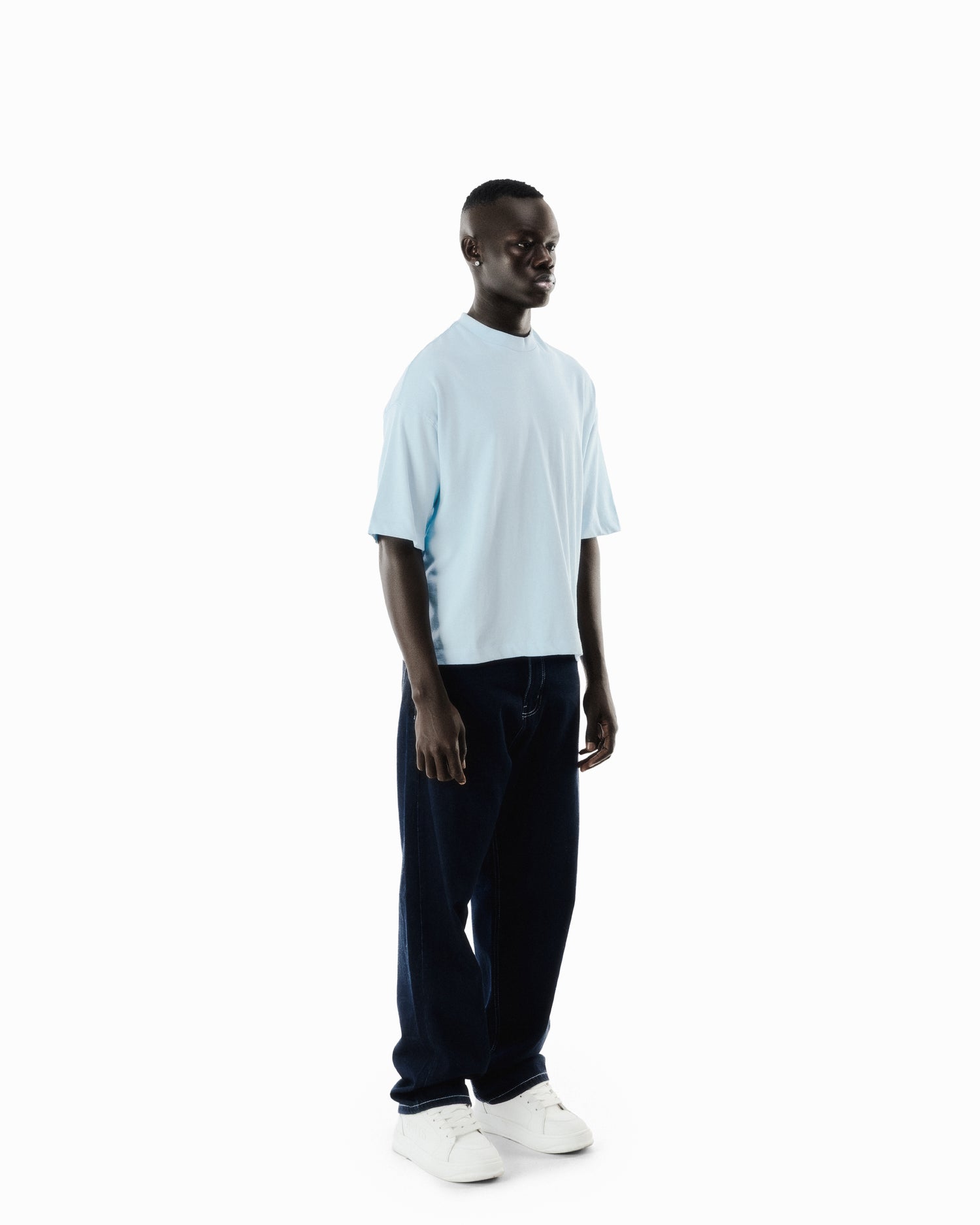 Tonal Back Logo Boxy T-Shirt