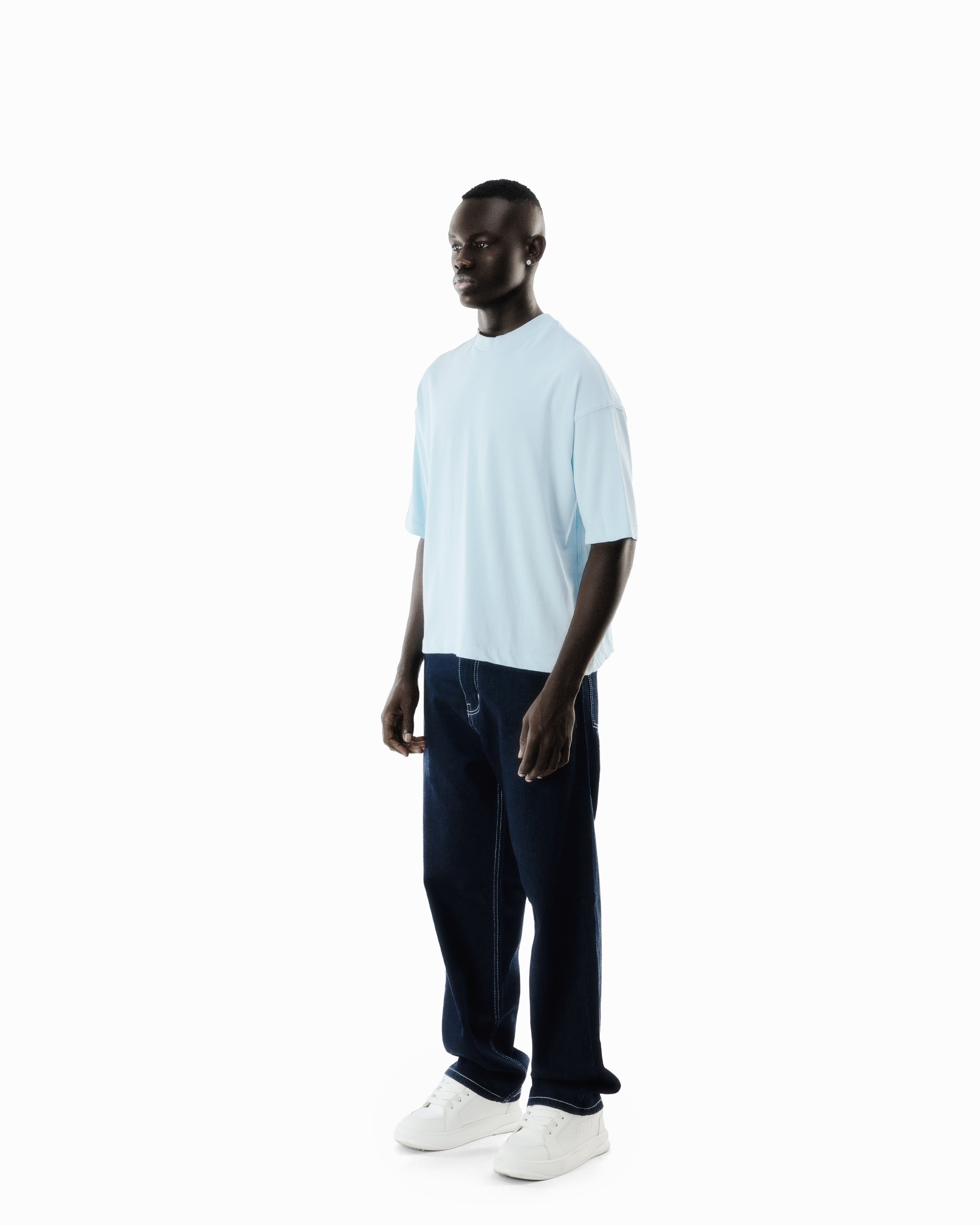 Tonal Back Logo Boxy T-Shirt