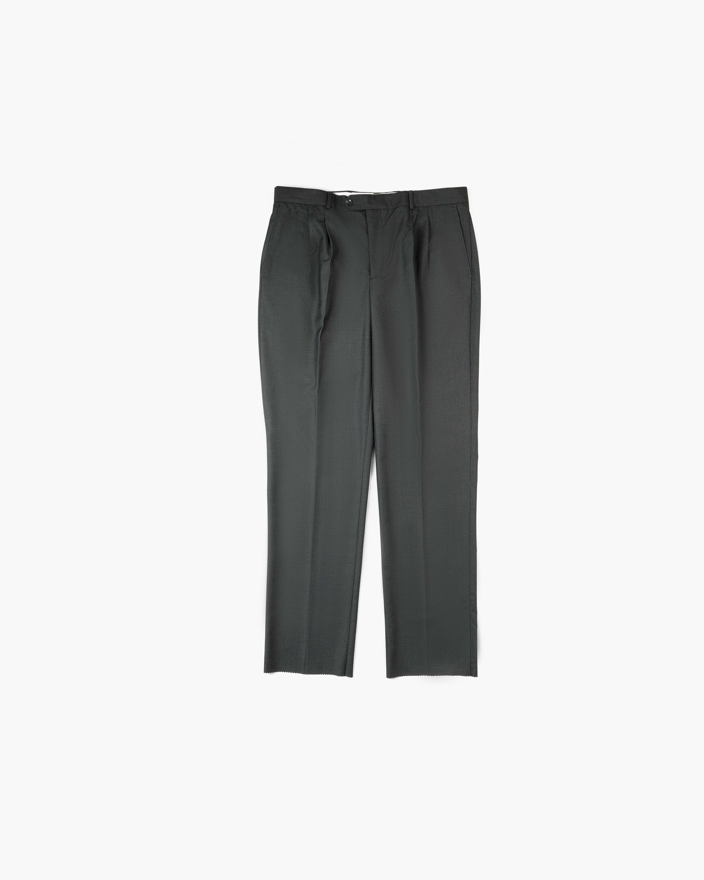Streetwear Essential Pleated Wide Pants