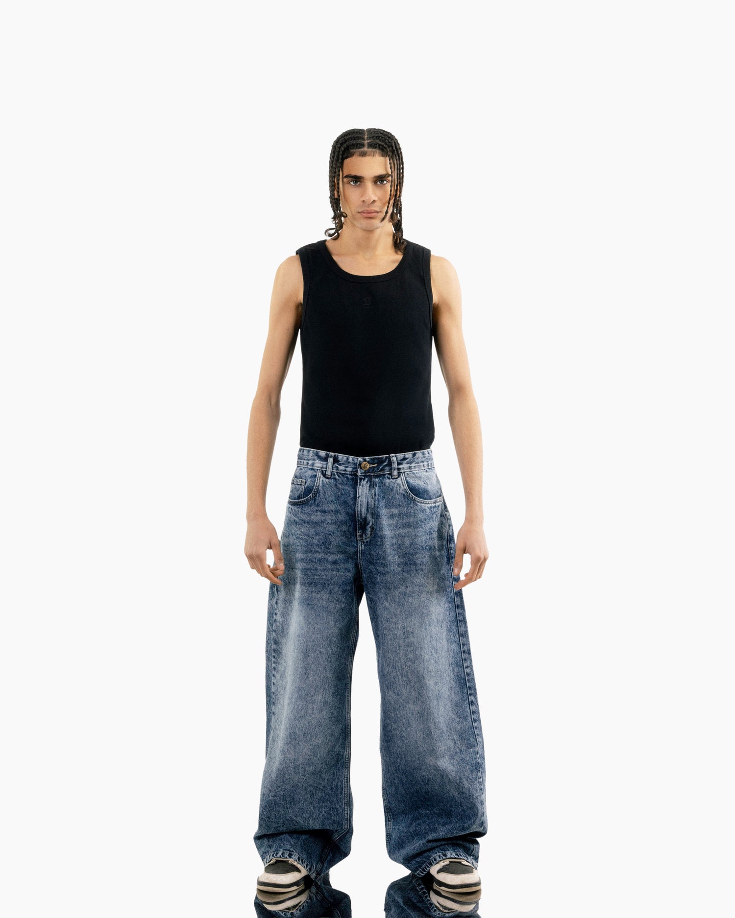 Extreme Super Baggy Jeans - Classic Blue