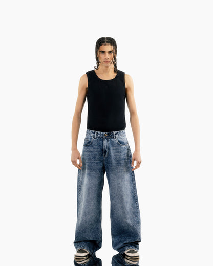 Extreme Super Baggy Jeans - Classic Blue