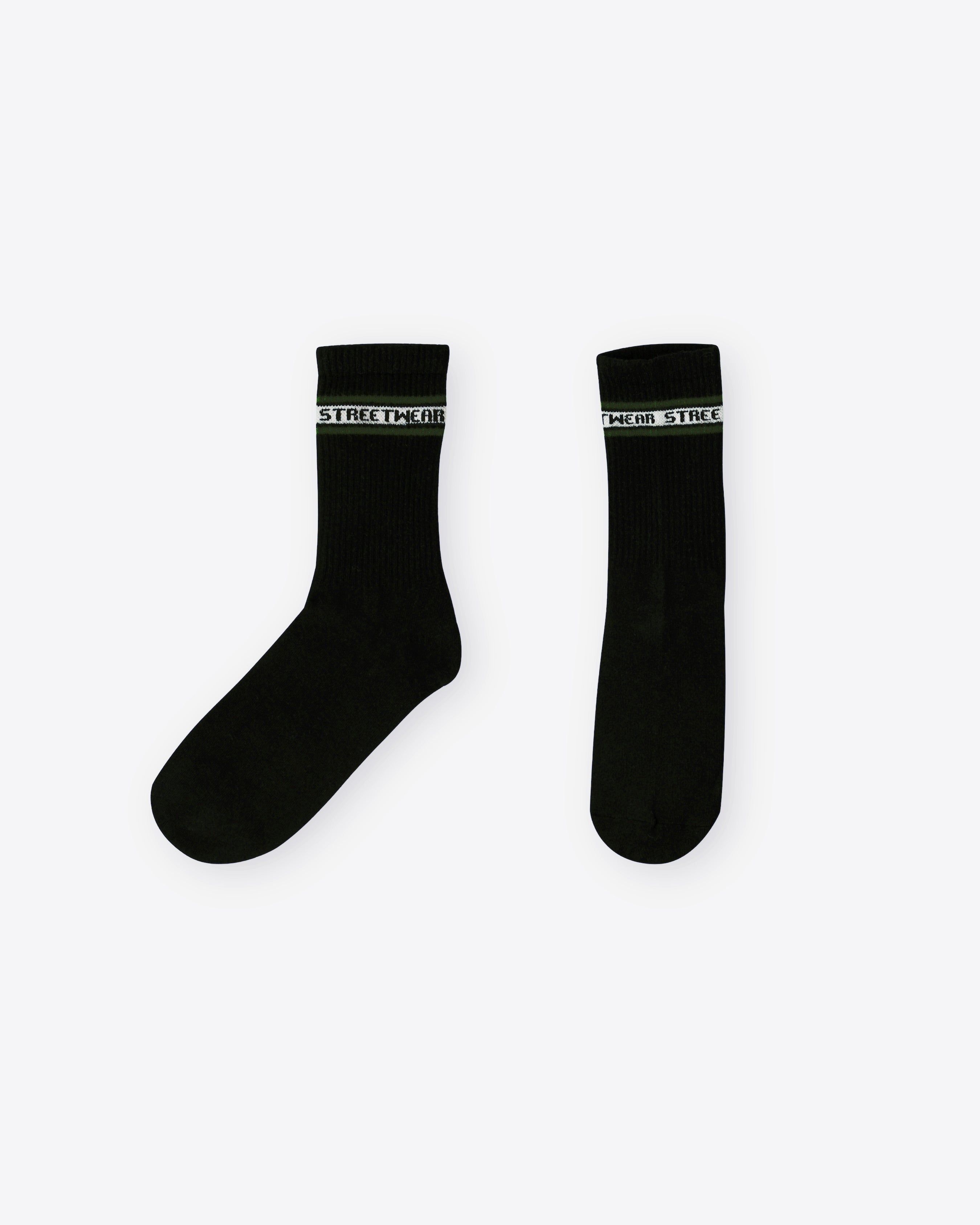 Retro Stripe Streetwear High Socks