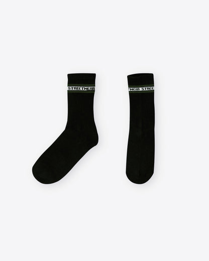 Retro Stripe Streetwear High Socks