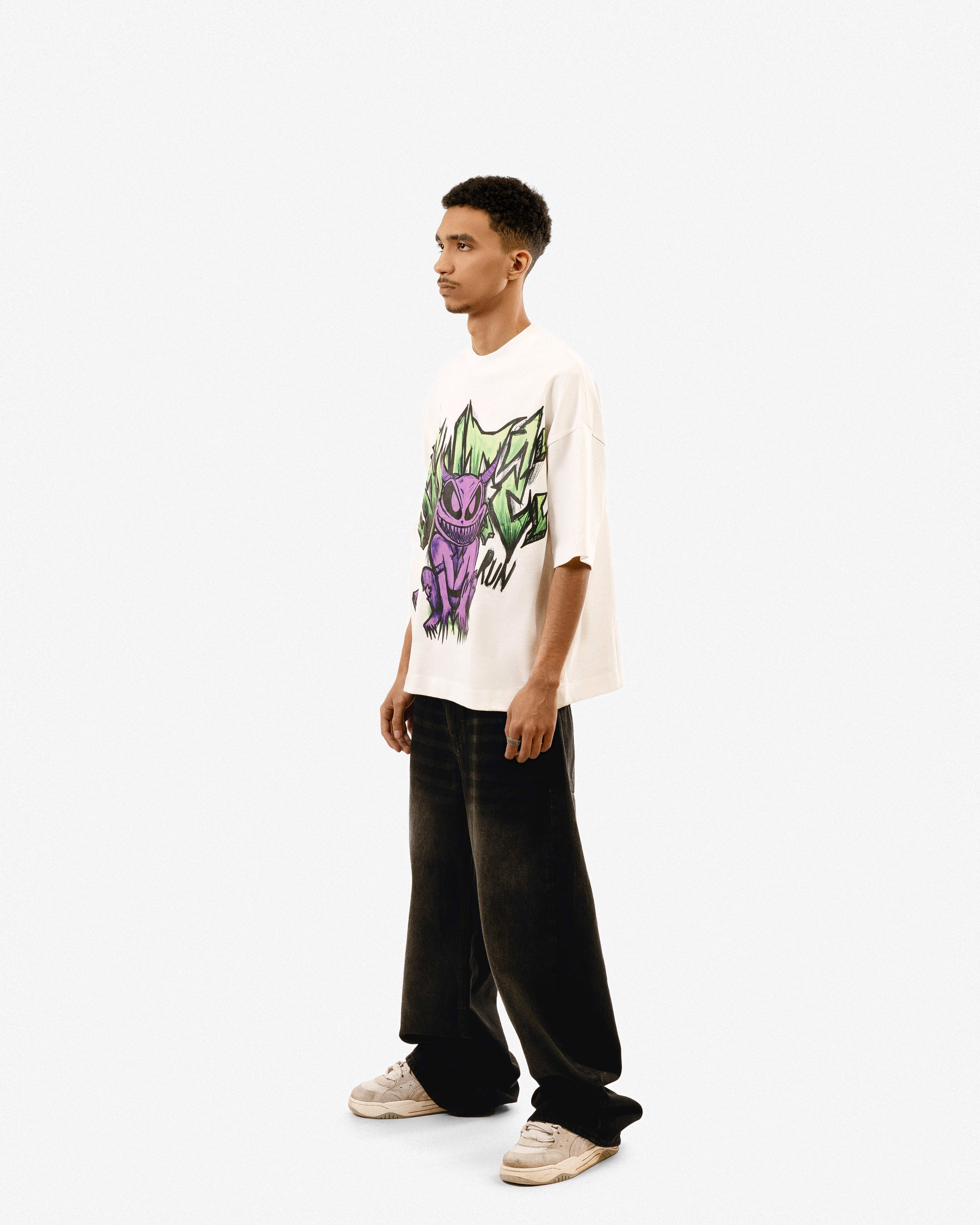 Sinister Smile Graffiti T-Shirt