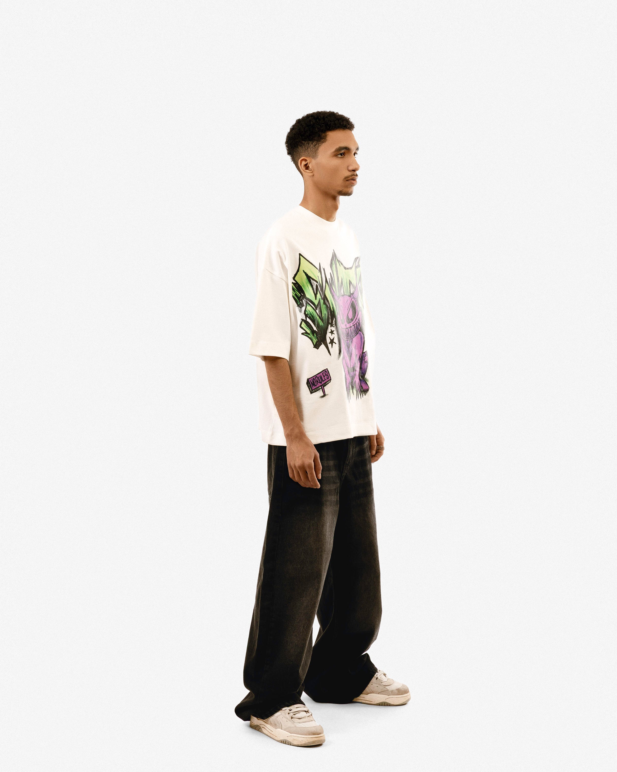 Sinister Smile Graffiti T-Shirt