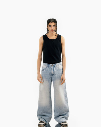 Extreme Super Baggy Jeans - Light Blue Wash