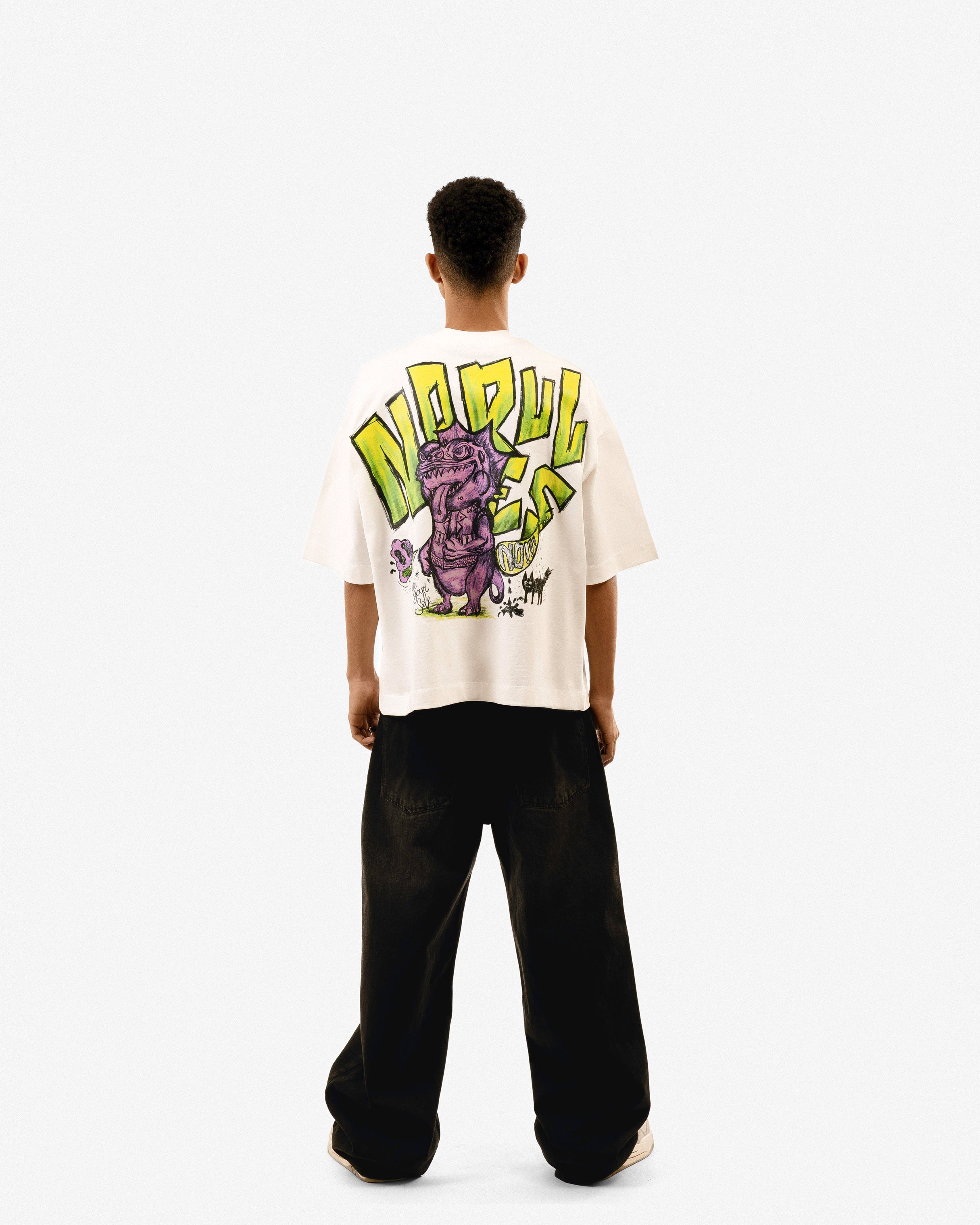 No Rules Monster Graffiti T-Shirt