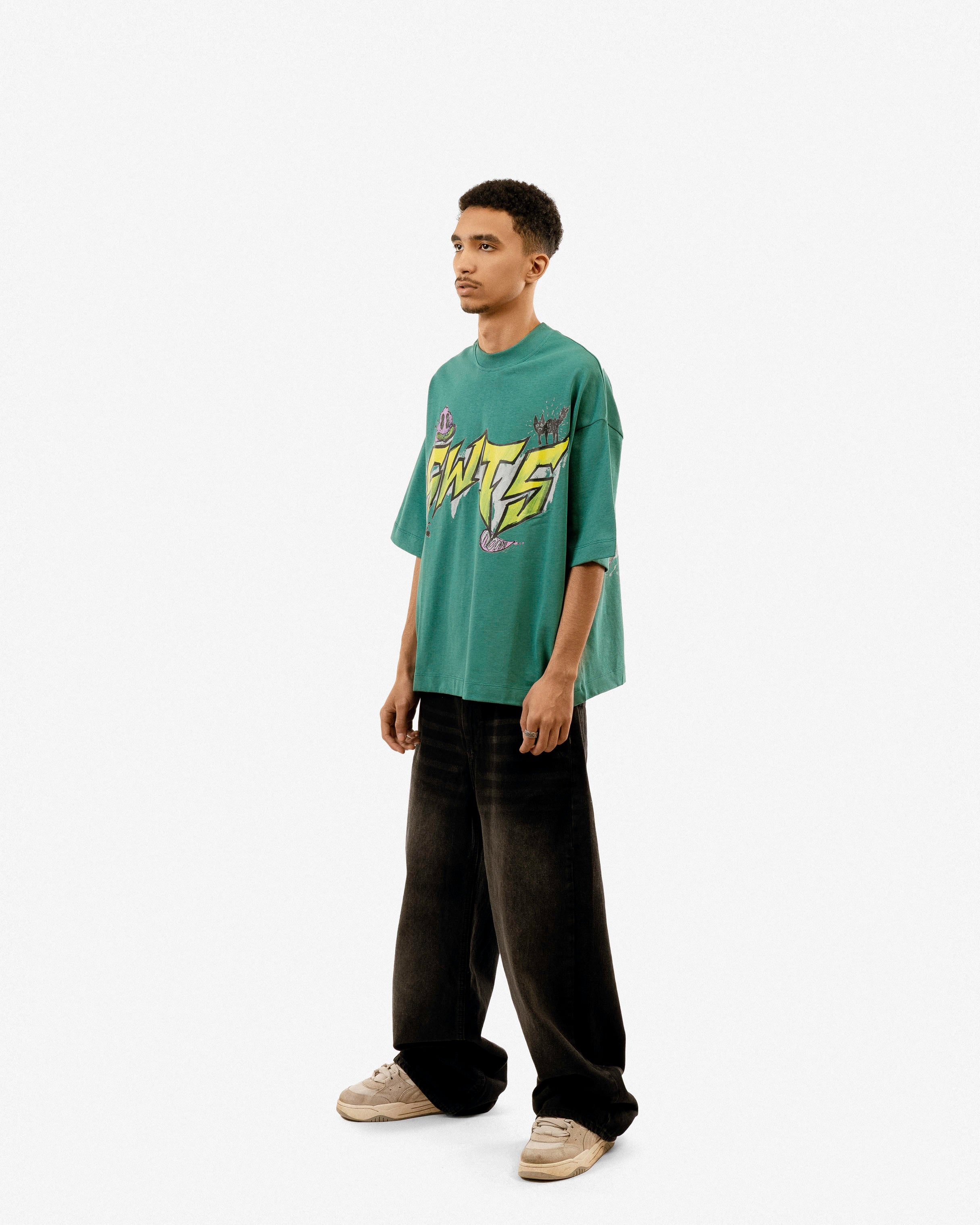 No Rules Monster Graffiti T-Shirt