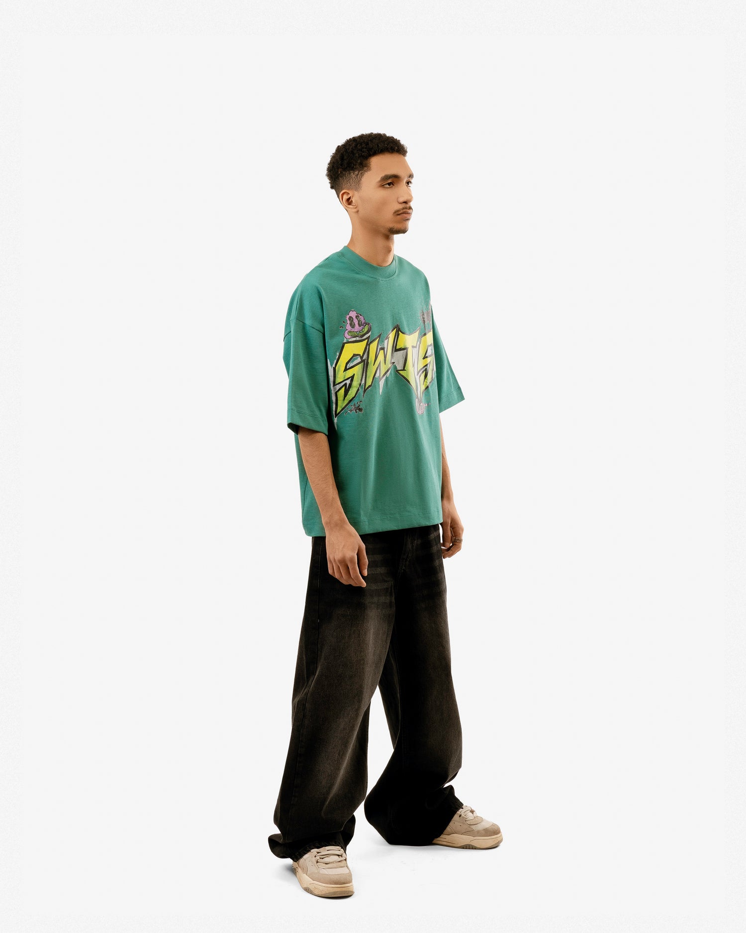 No Rules Monster Graffiti T-Shirt