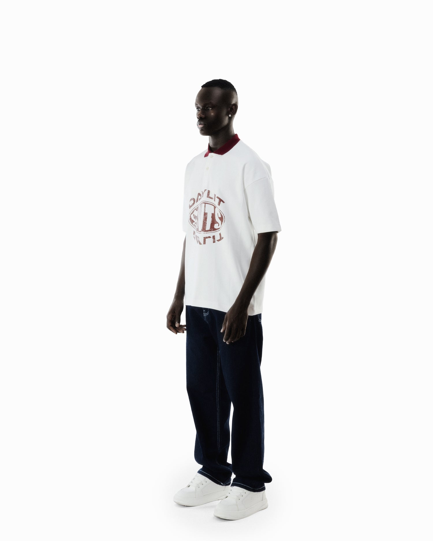 Daylit Oversized Polo T-Shirt