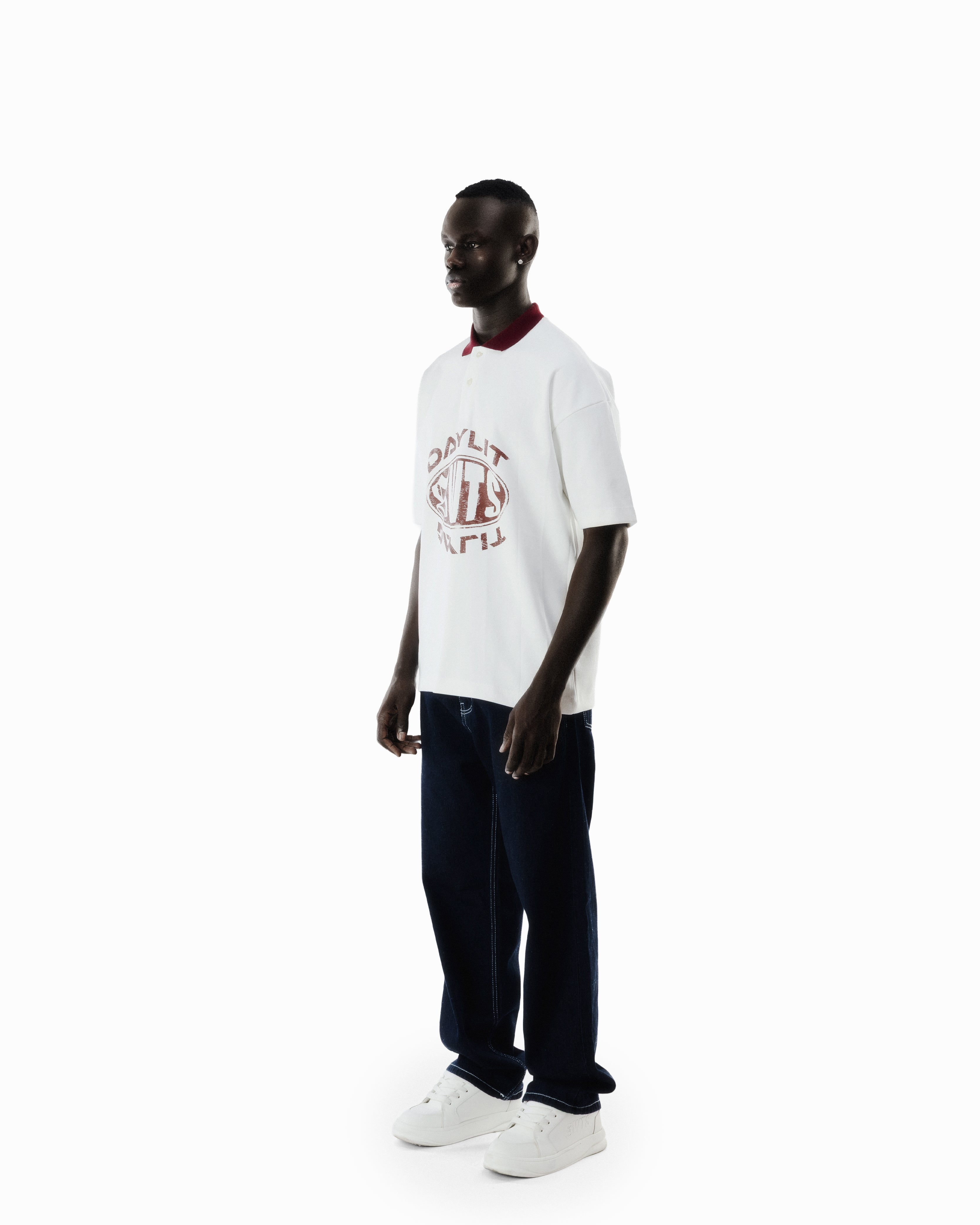 Daylit Oversized Polo T-Shirt