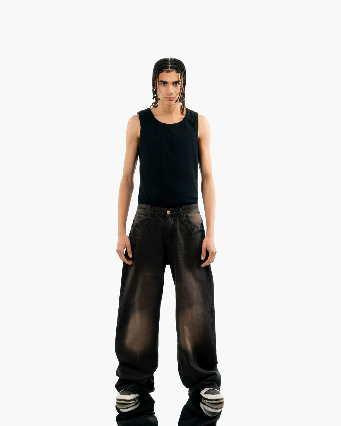 Extreme Super Baggy Jeans - Vintage Brown