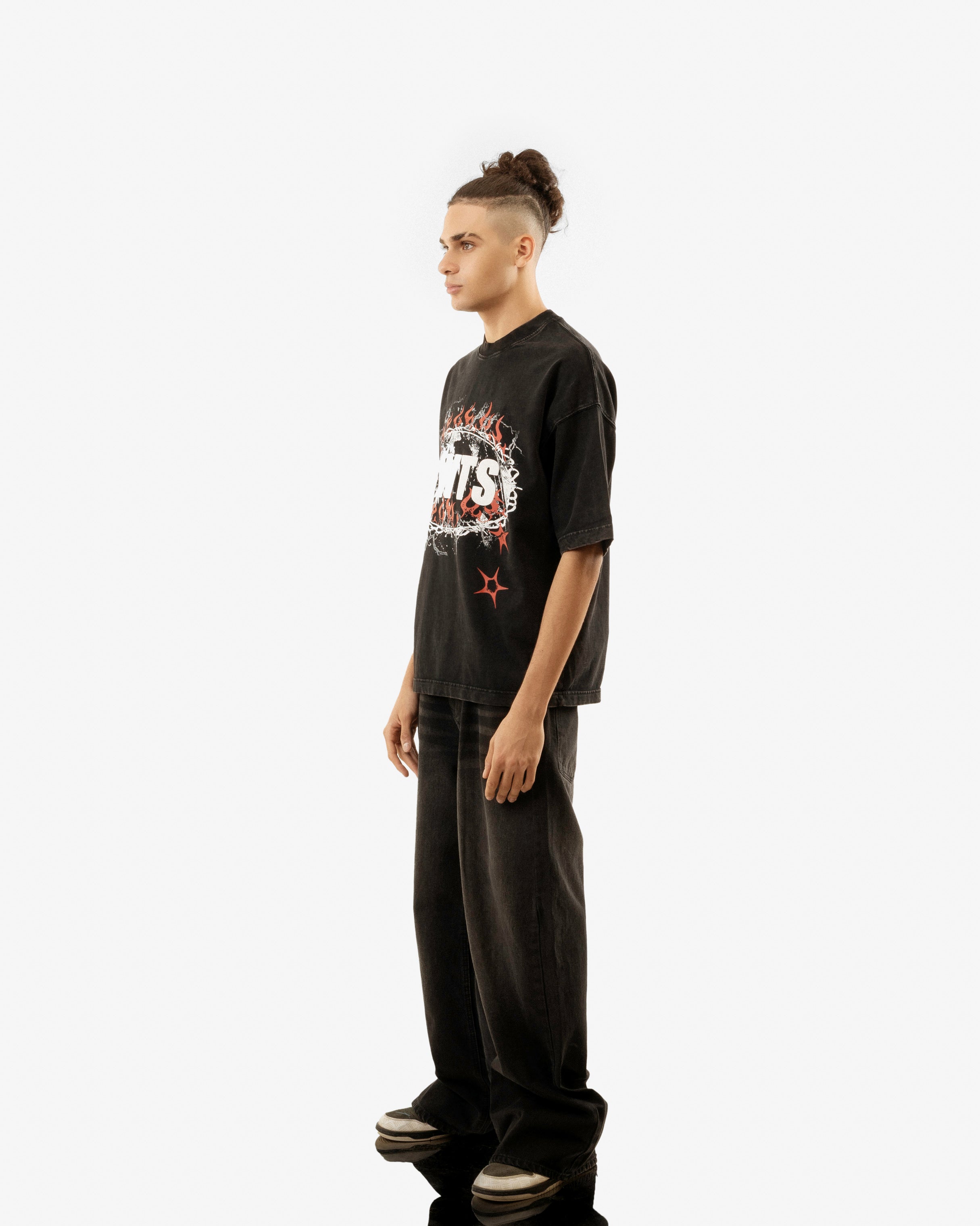 Fireborn Graphic Oversized T-Shirt