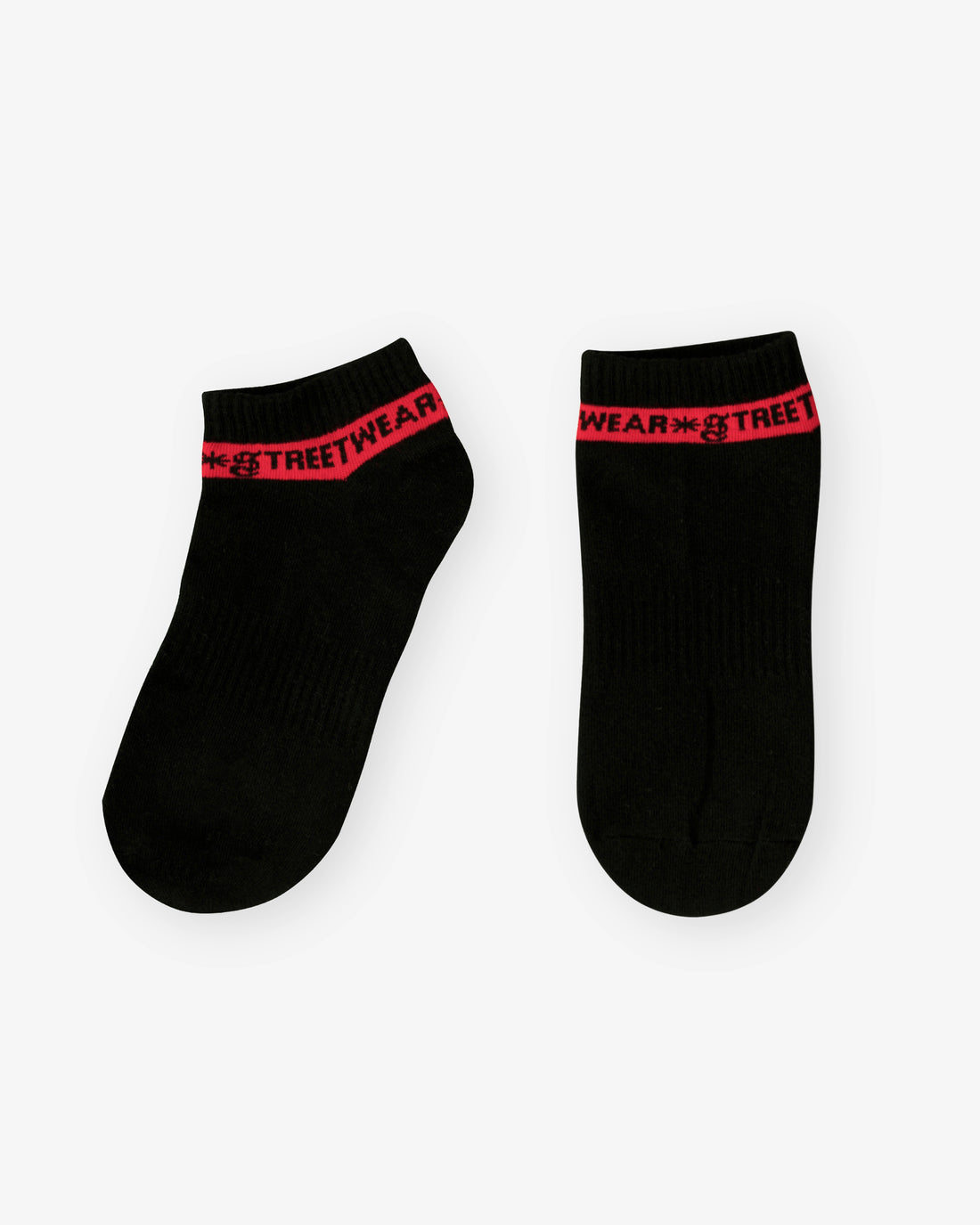 Street Red Stripe Low Socks