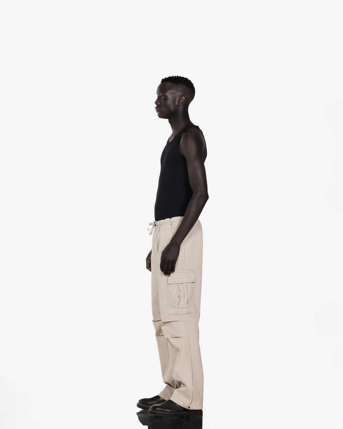 Baggy Fit Parachute Cargo Pants