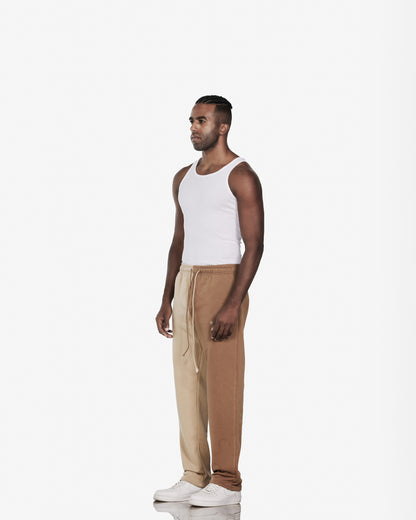 Streetwear Sweatpants Coffee/ Beige