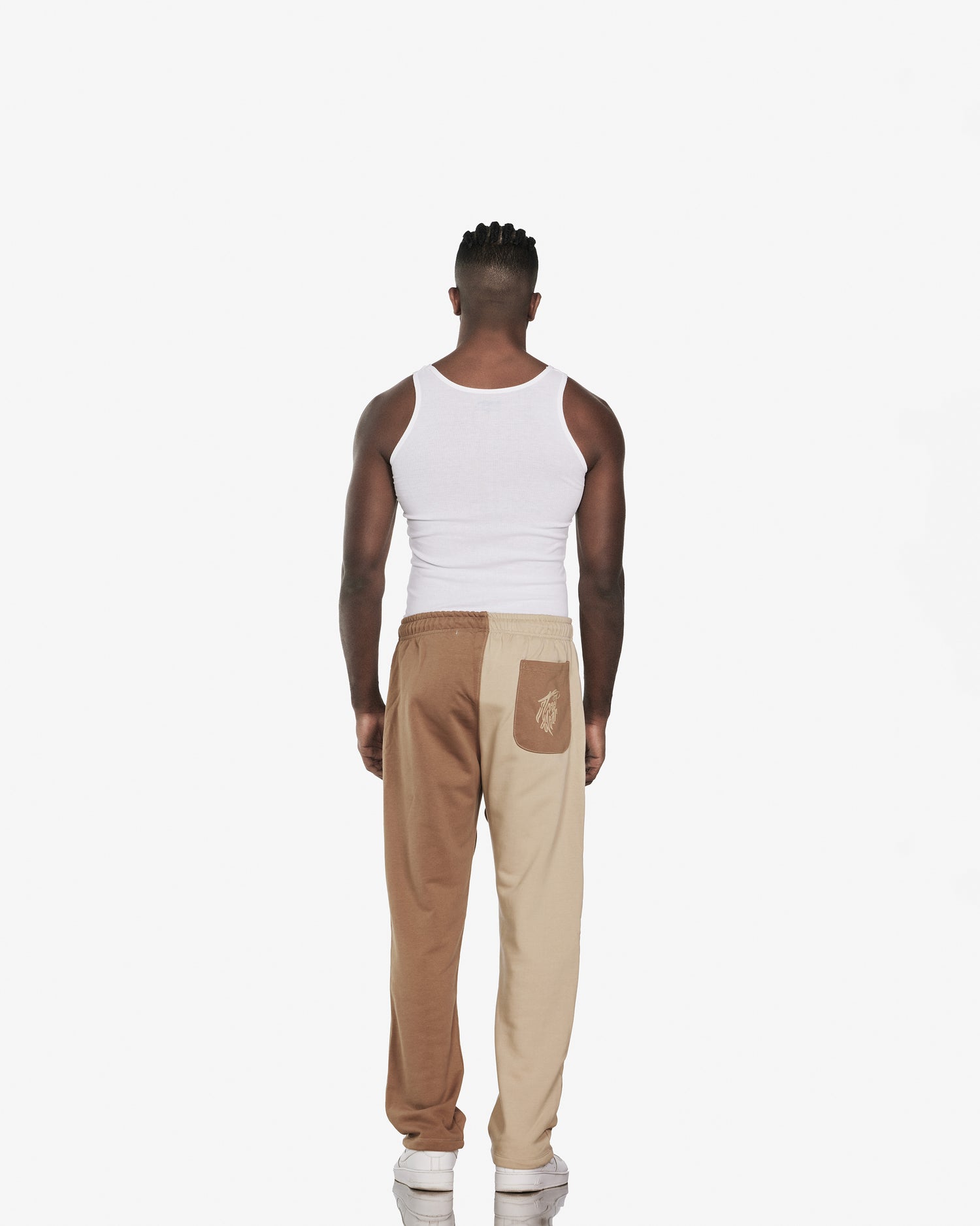 Streetwear Sweatpants Coffee/ Beige