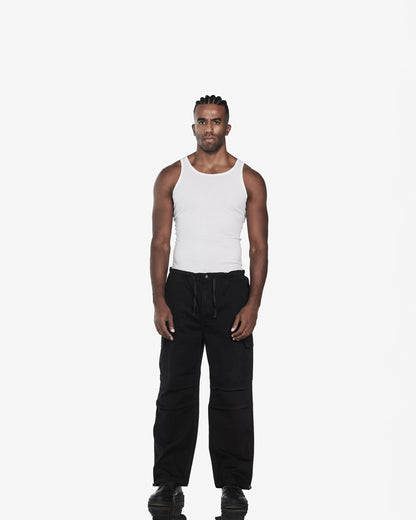 Baggy Fit Parachute Cargo Pants