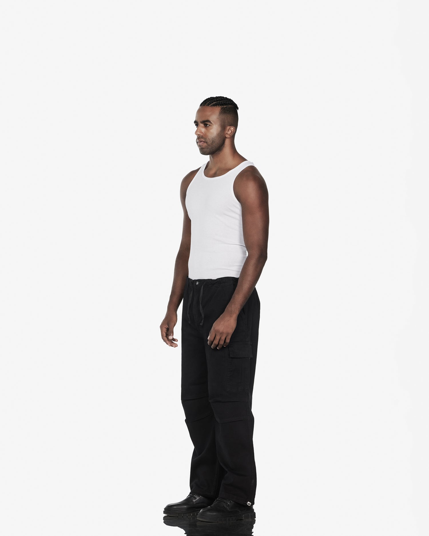 Baggy Fit Parachute Cargo Pants