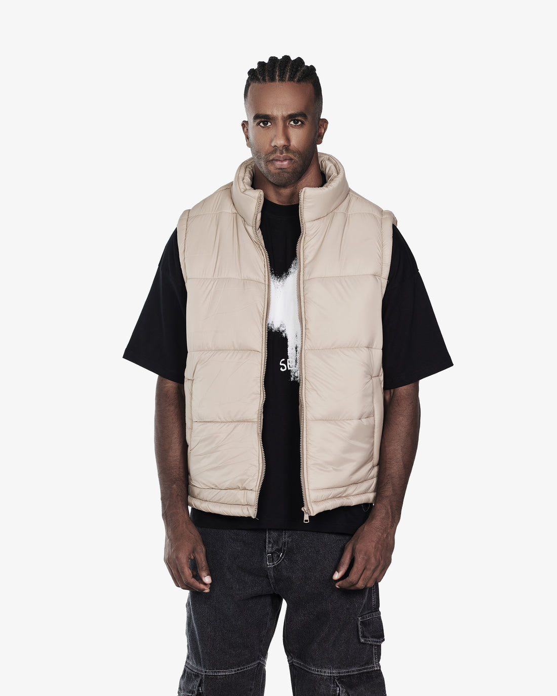 Streetwear Puffer Vest