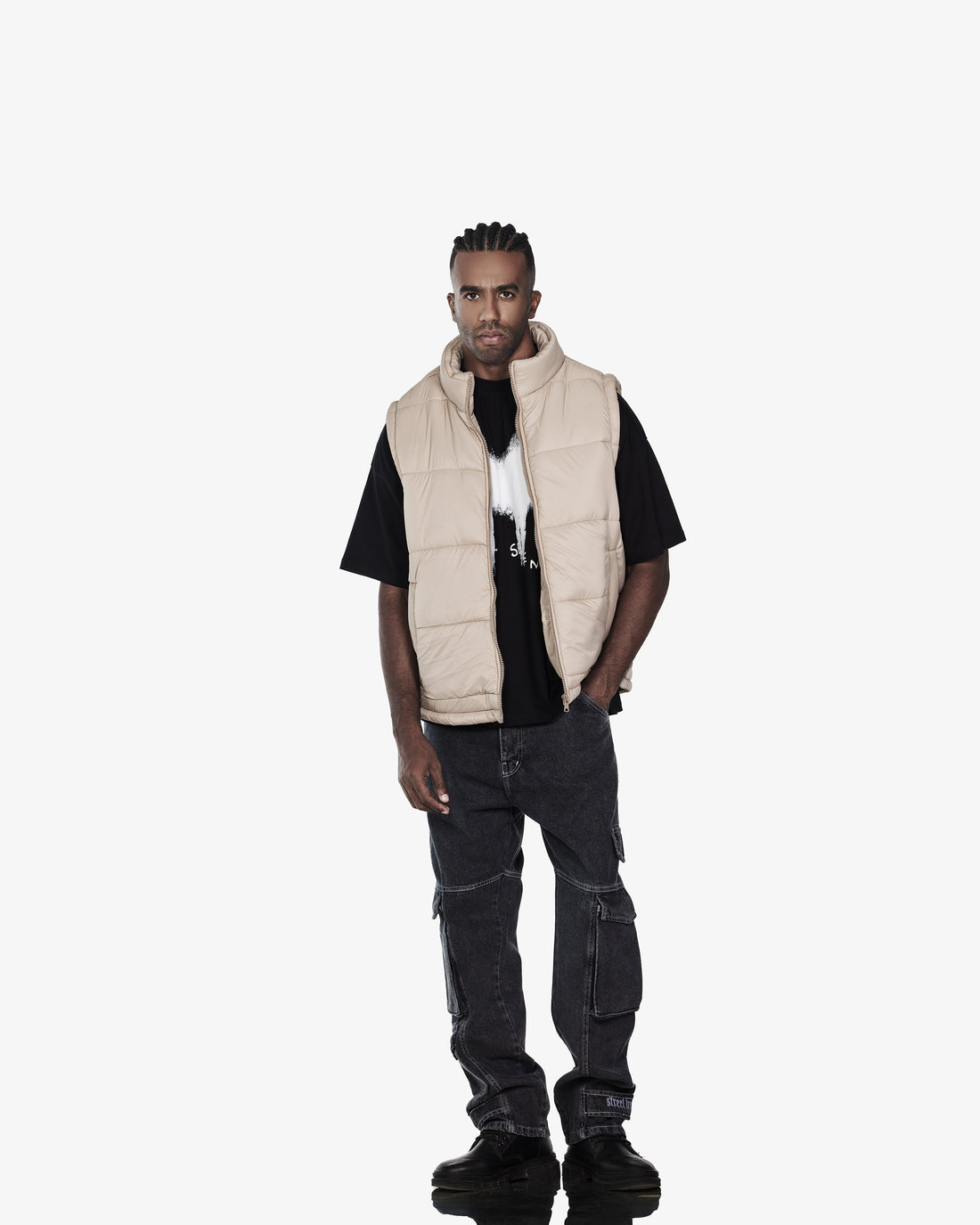 Streetwear Puffer Vest