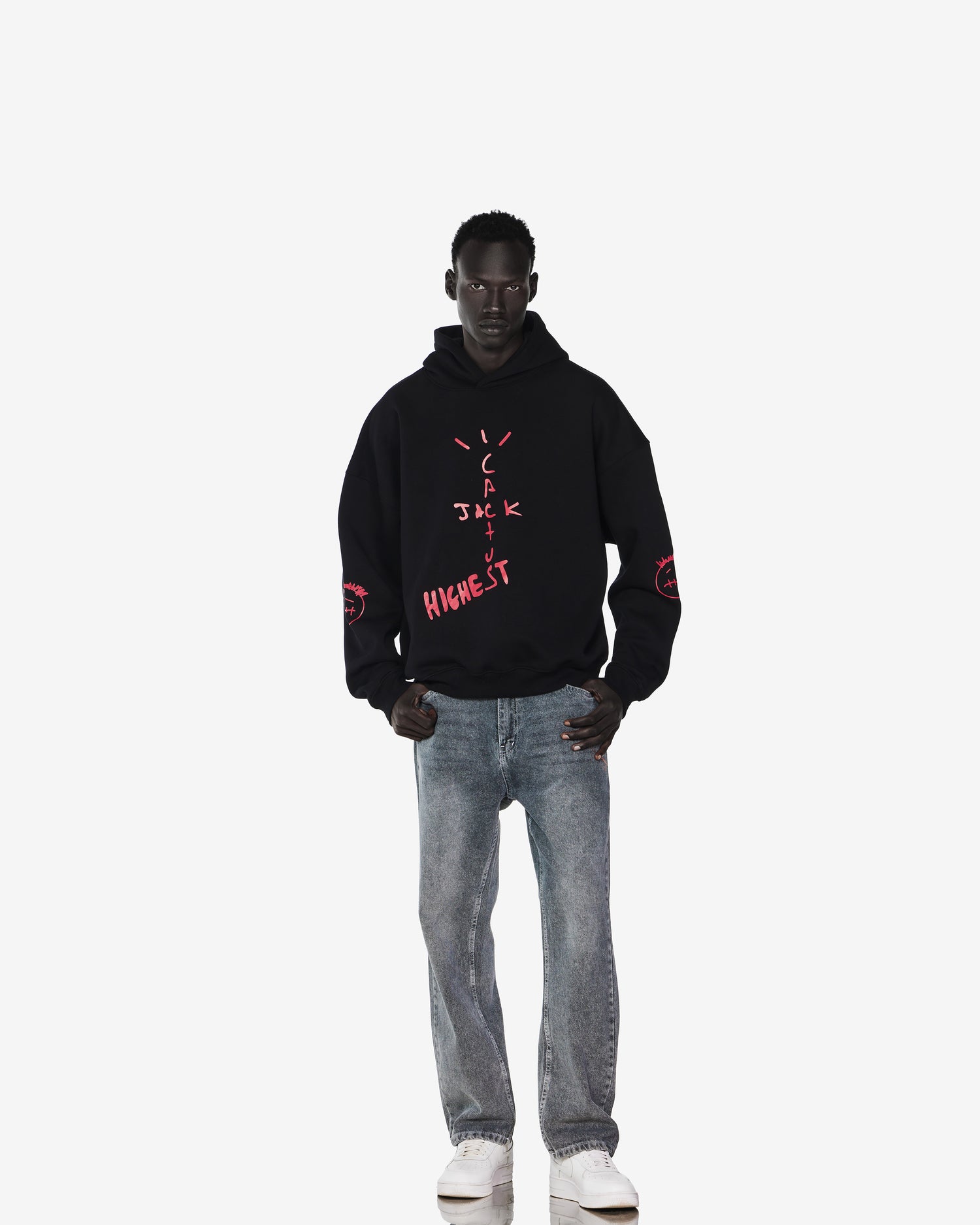 Cactus Jack With Logo Hoodie