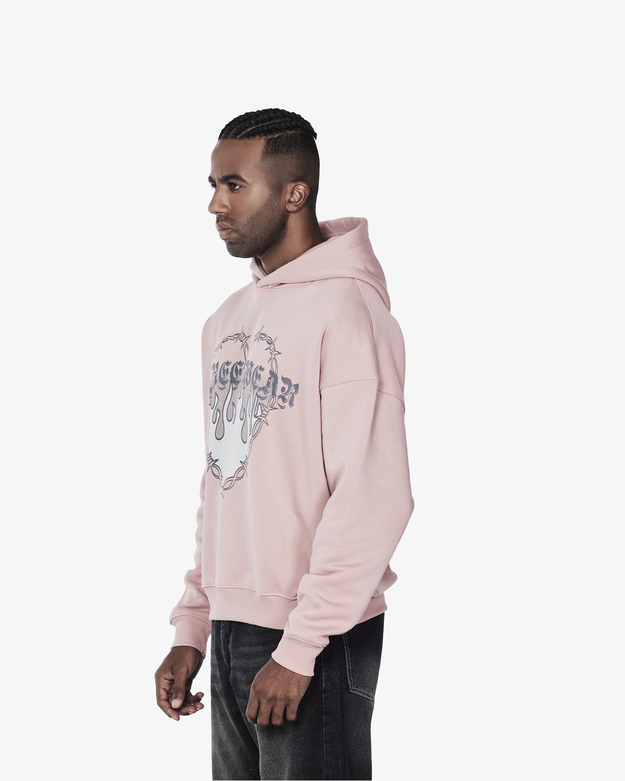 Heart On Fire Oversized Hoodie