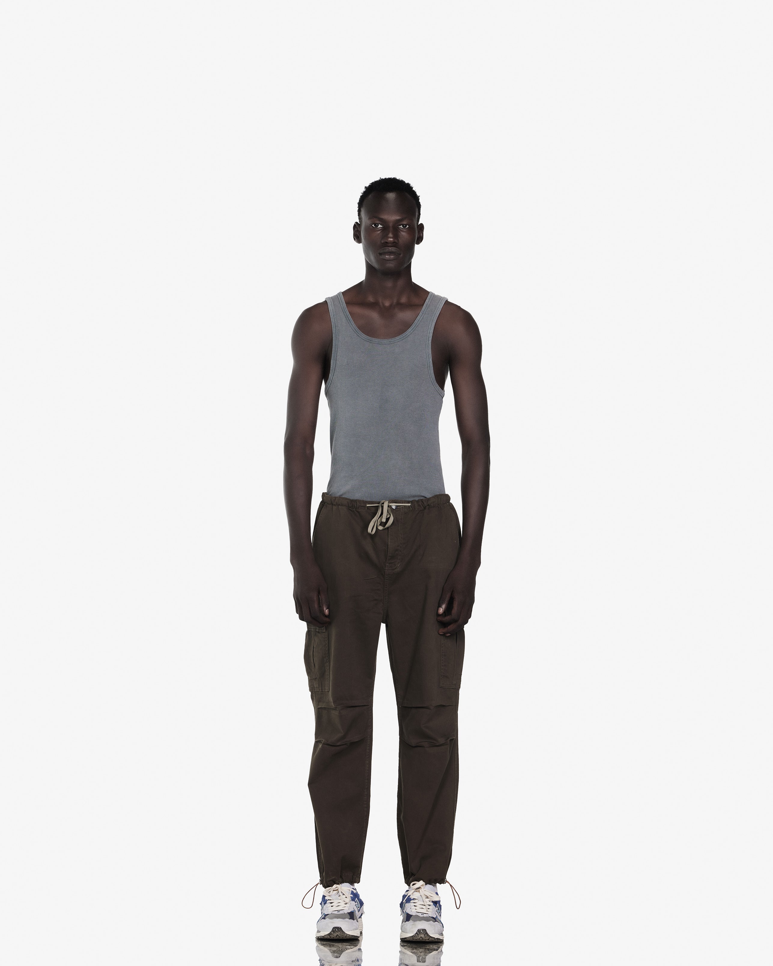 Baggy Fit Parachute Cargo Pants