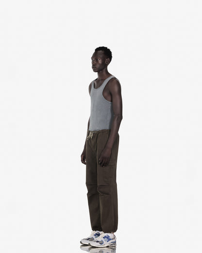 Baggy Fit Parachute Cargo Pants