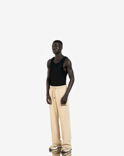 Wideleg  Printed Logo Sweatpant