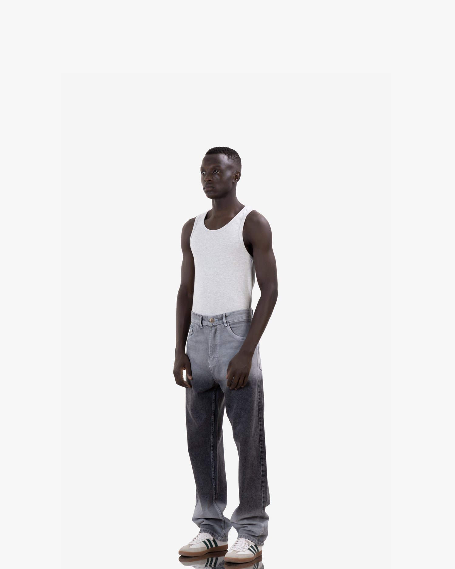 Degrade Baggy Fit Jeans