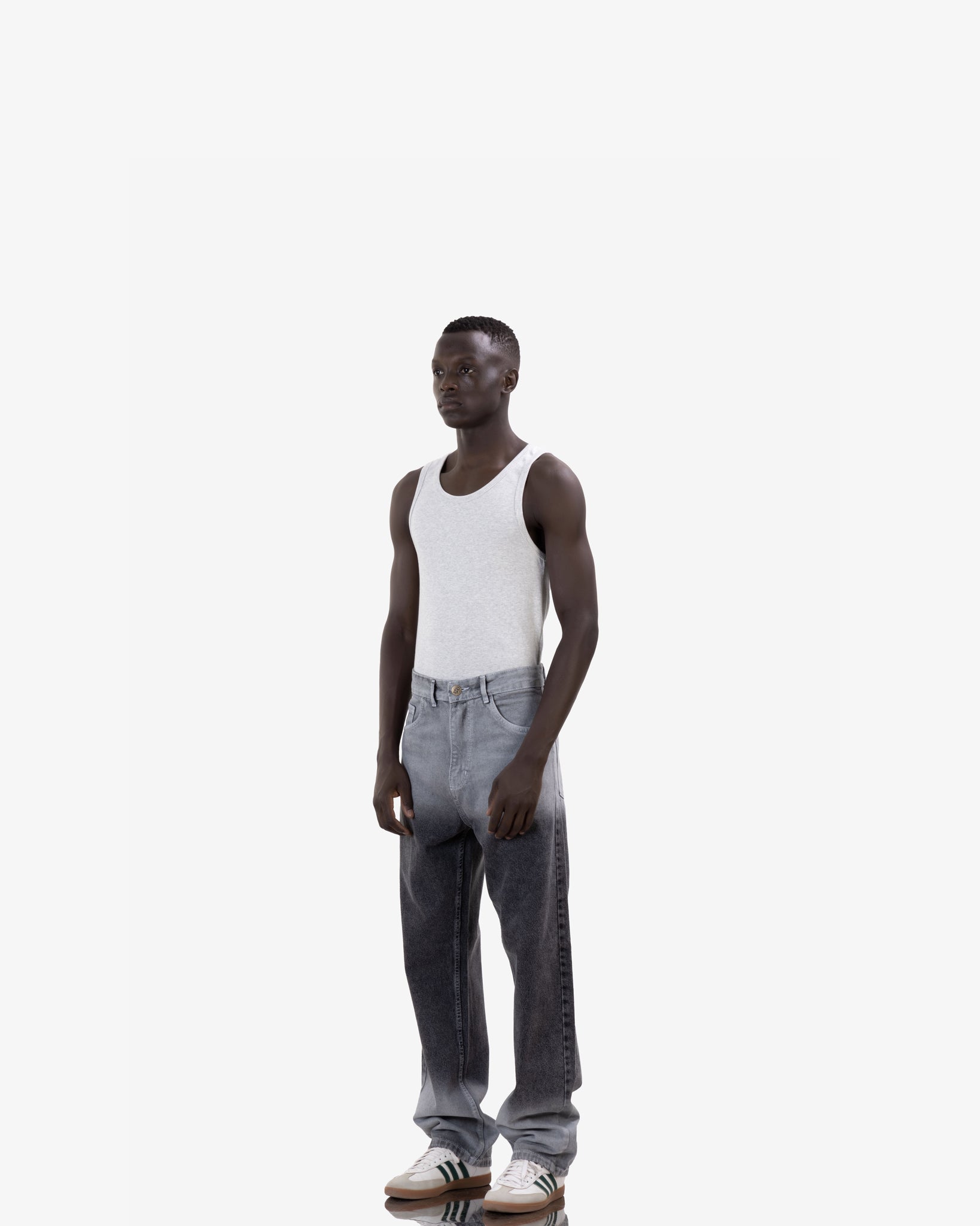 Degrade Baggy Fit Jeans